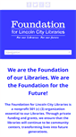 Mobile Screenshot of foundationforlcl.org